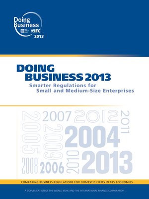 cover image of Doing Business 2013